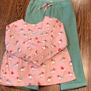 Baby Boden pants and top